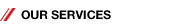 Our services